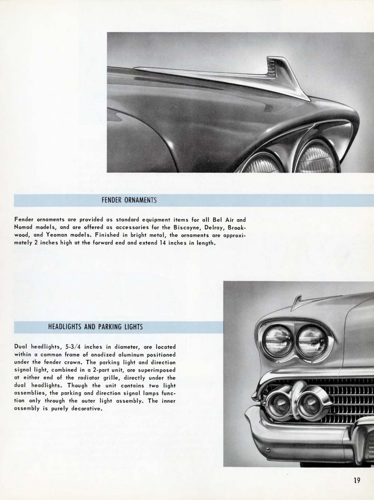 1958 Chevrolet Engineering Features Booklet Page 10